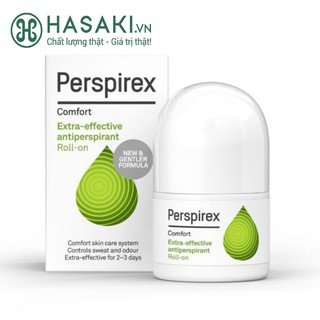 Lăn Khử Mùi Perspirex Loại Nhẹ #Comfort 20ml Antiperspirant Roll On