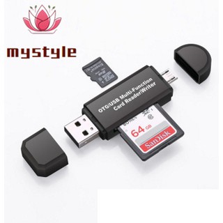 Mystyle Đầu Đọc Thẻ Nhớ Mini USB 2.0 Micro SD TF