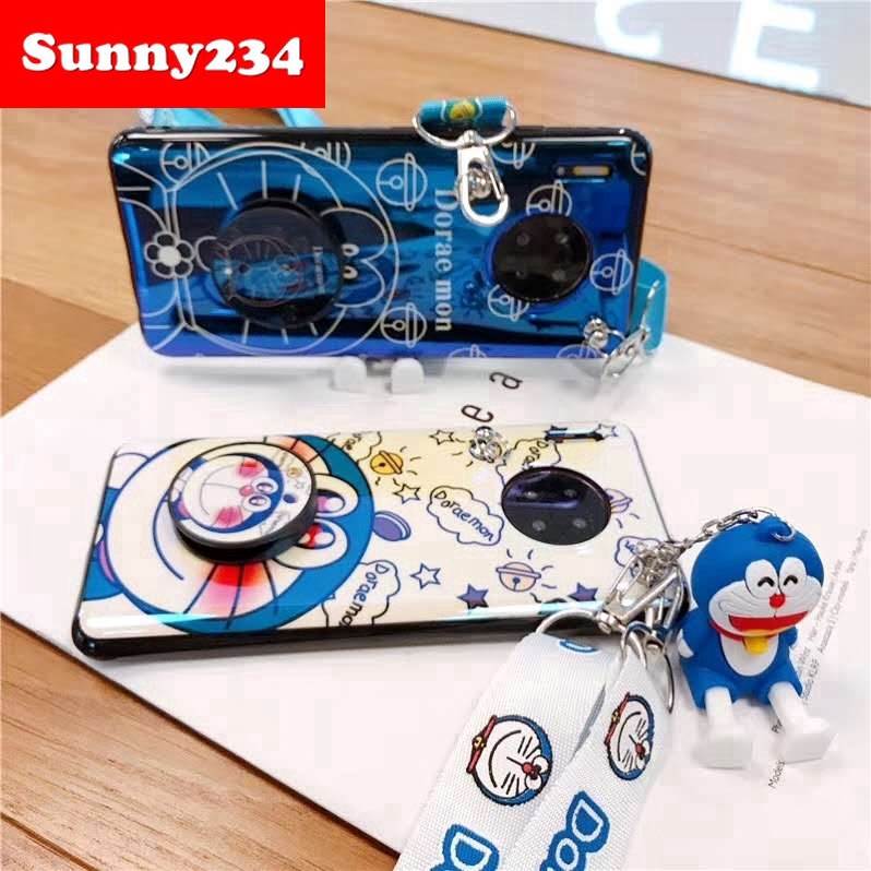 Ốp điện thoại mềm hình doraemon cho Samsung A21S M11 M21 M31 A11 A21 A31 A41 A51 A71 5G S20 FE Plus Ultra Note 10 S10 Lite