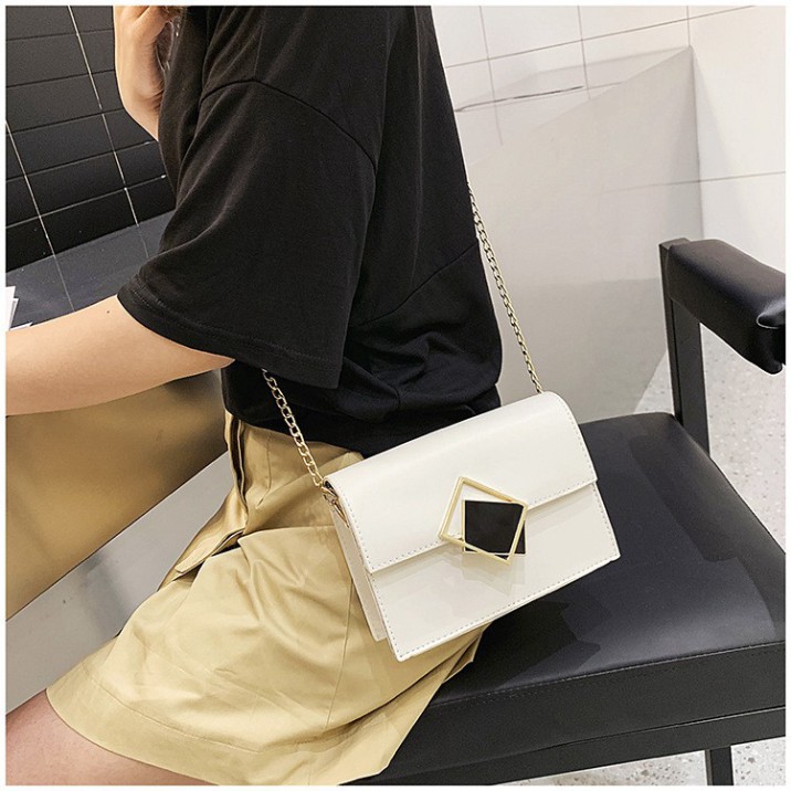 Túi xách nữ khóa xéo thời trang túi đeo chéo HADAS TXKXEO hàng đẹp