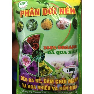 Phân dơi nén viên nguyên chất đã qua xử lý - gói 700g