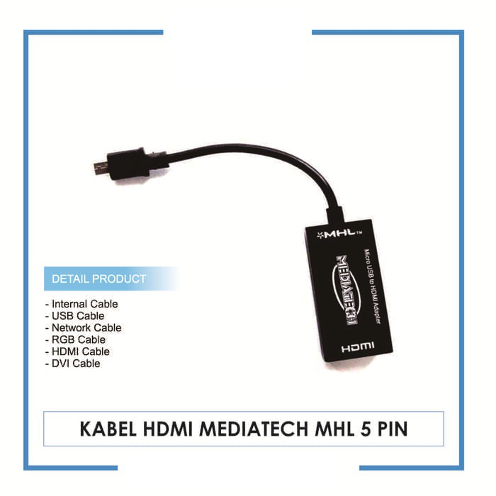 Cáp Chuyển Đổi Hdmi Mhl Micro Usb Sang Hdmi 5 Pin - 649511