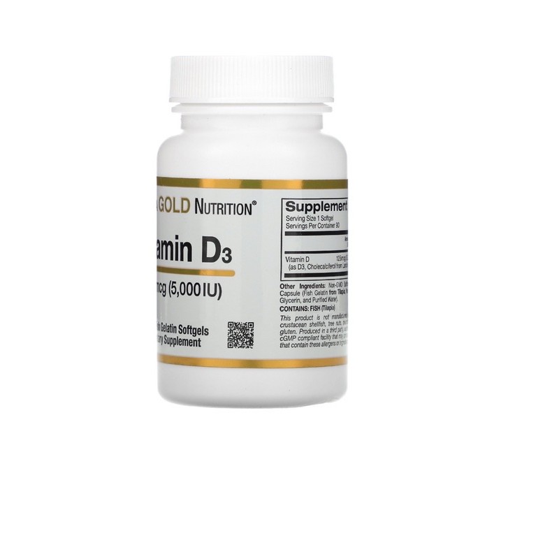 Viên uống bổ sung Gold Nutrition Vitamin D3