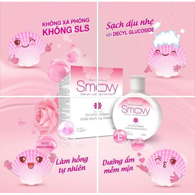 DUNG DỊCH VỆ SINH PHỤ NỮ SMOOVY