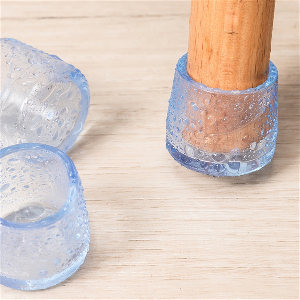 Set 20 Miếng Đệm Bảo Vệ Chân Bàn Ghế Trong Suốt Đa Năng