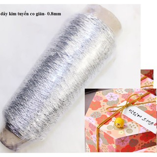 1 cuộn chỉ kim tuyến 0.6 và 0.8mm