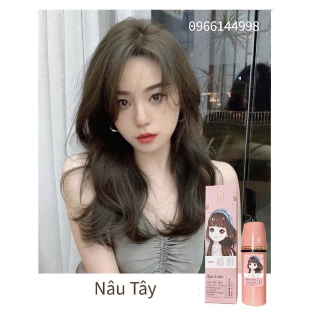 Lược nhuộm tóc mầu thông minh dễ sử dụng