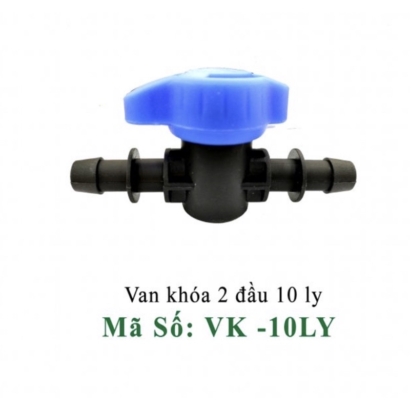 Van giảm áp khóa ống 10 ly dùng điều chỉnh lưu lượng nước trong hệ thống tưới tự động
