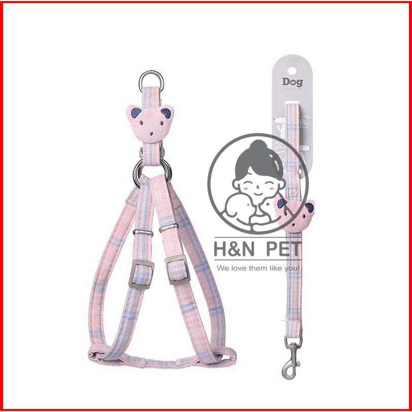 [Rẻ vô địch] [Chính hãng] Dây dắt thú cưng thời trang siêu xinh H&amp;N   PET