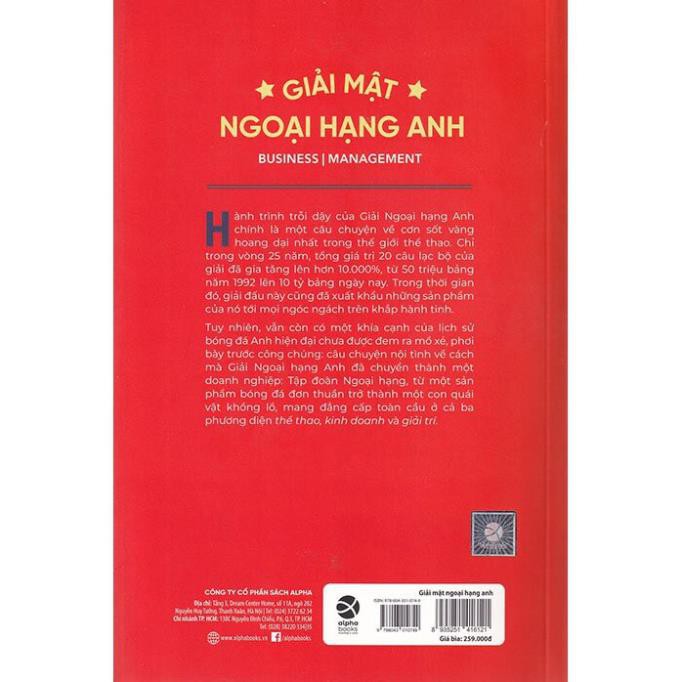 Sách - Giải Mật Ngoại Hạng Anh [AlphaBooks]