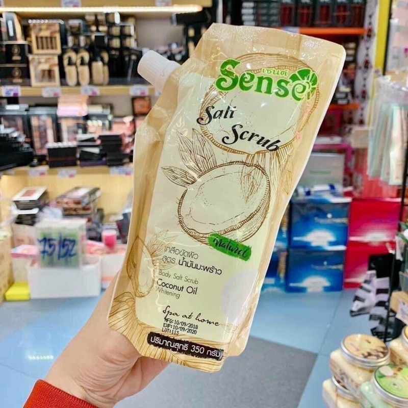 MUỐI TẮM DỪA SENSE THÁI LAN