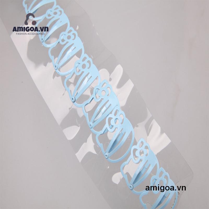 ✨✨Kẹp Tóc BB Trang Sức Vẽ Hoạt Hình Hello Kitty