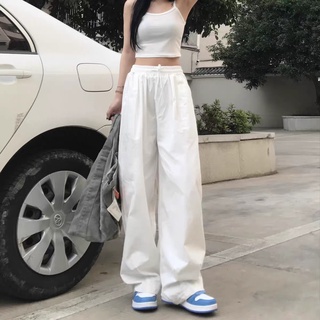 Quần ống rộng cạp chun dáng dài phong cách cá tính thời trang Becky