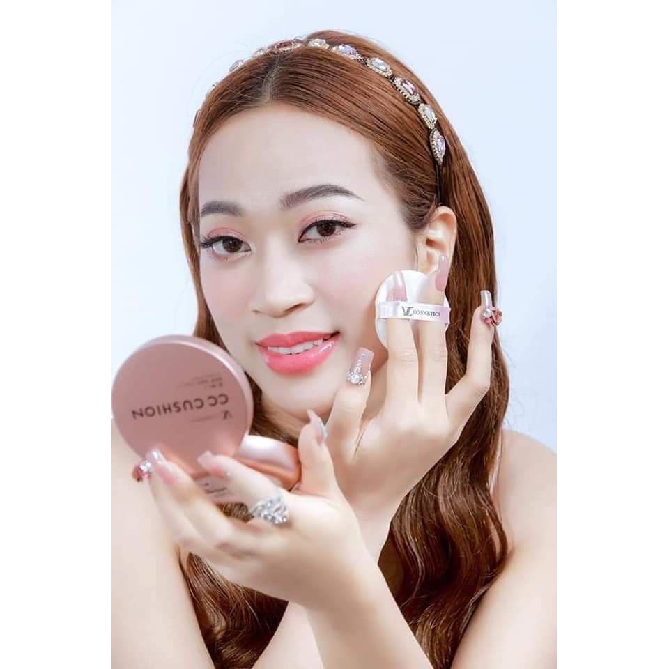 [Mịn Thật Da] Phấn Nước CCcushion Hàn Quốc Linh Nhâm Dưỡng Da Tự Nhiên Che Khuyết Điểm Kiềm Dầu Lâu Trôi SPF50++