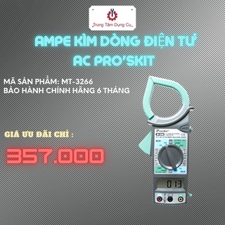 Ampe kìm dòng điện tử AC Pro'skit MT-3266