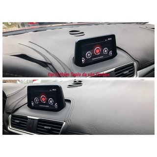 Thảm Taplo Da Carbon Xe Mazda 3 2016-2019