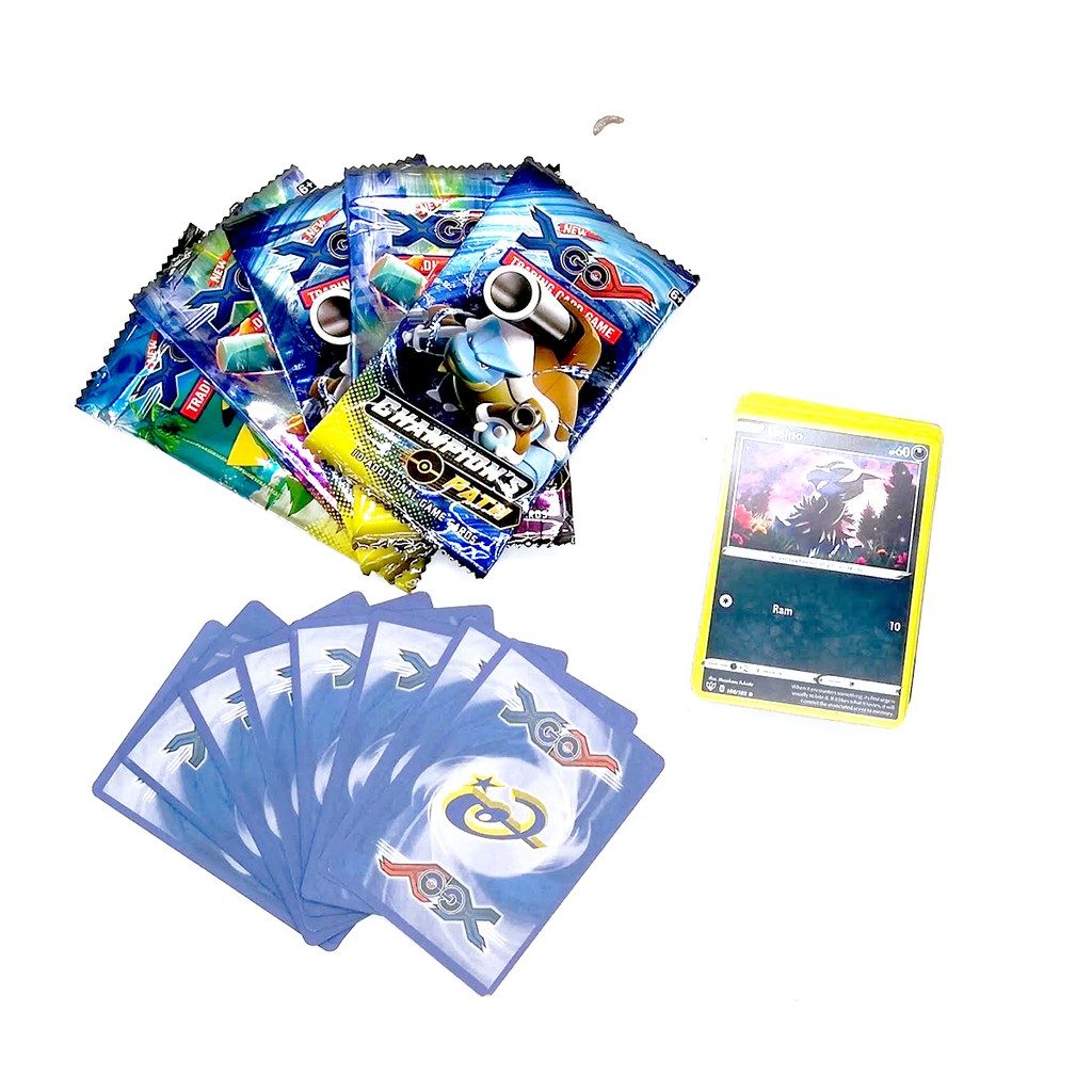 ( MUA 1 TẶNG 1 ) COMBO 2 Bọc bài LẺ cho Pokemon TCG - Charizard VMAX - Thẻ bài Pokemon - Pokemon card GX