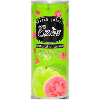 Nước Ép Ổi Ezos lốc 12 lon