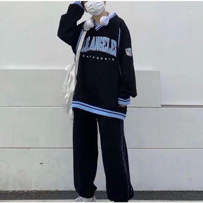 Áo Nỉ Sweater Cổ Tim Số 26- Áo Nỉ Unisex Nam Nữ Chất Nỉ Ngoại Dày Mịn Hot