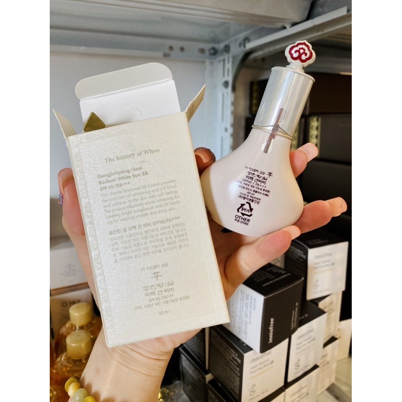 Kem nền chống nắng whoo bb sun | BigBuy360 - bigbuy360.vn