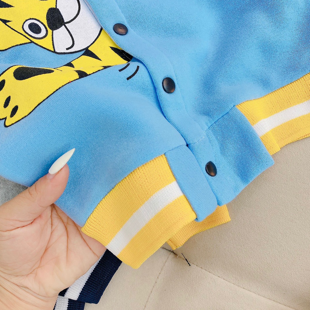 Áo khoác bomber cute cho bé từ 8-17kg