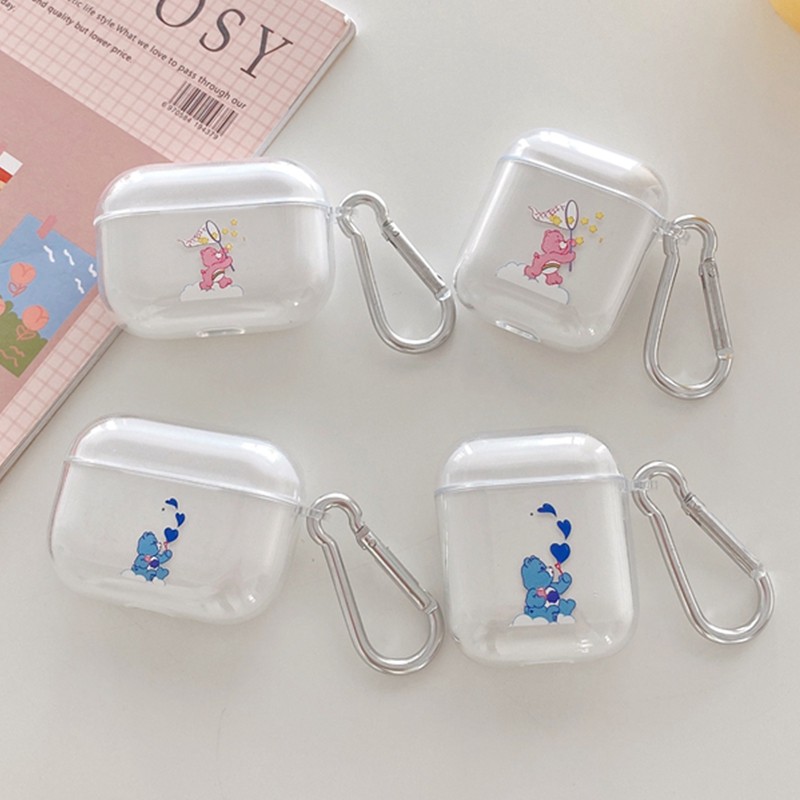 Vỏ Bảo Vệ SUNTAIHO TPU Mềm Trong Suốt Họa Tiết Thời Trang Cho Hộp Sạc Tai Nghe Apple Airpods Pro 3 Airpods 2 1