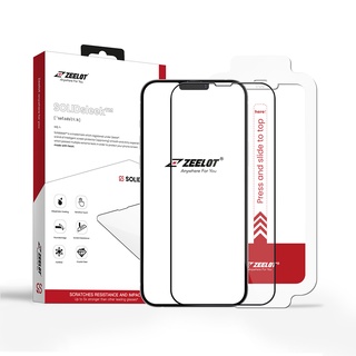 Cường Lực Chống Va Đập Zeelot Solidsleek™ Cho iPhone 13/ iPhone 13 Pro/ iPhone 13 Pro Max - Trong