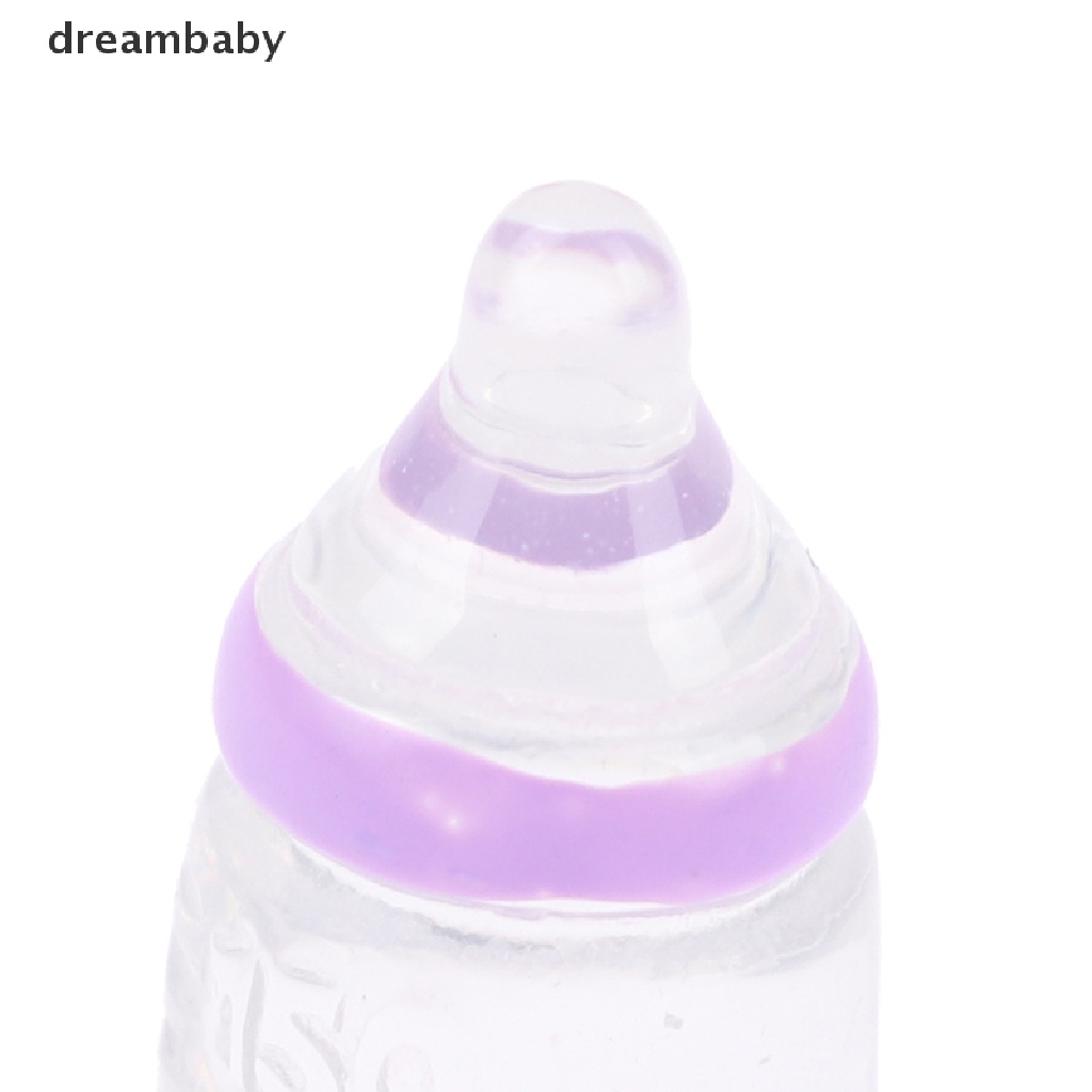 Set 5 Bình Sữa resin Mini Tỉ Lệ 1: 12 Dùng Trang Trí Nhà Búp Bê