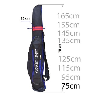 Túi đựng cần câu cá 115cm-155cm bao đựng cần câu cá giá rẻ tiện dụng - hàng có sẵn