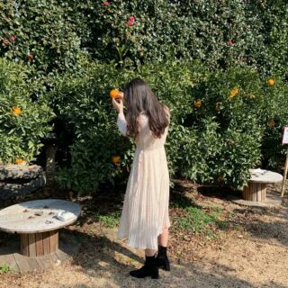 🐽 order taobao 🐽 váy chấm bi vintage