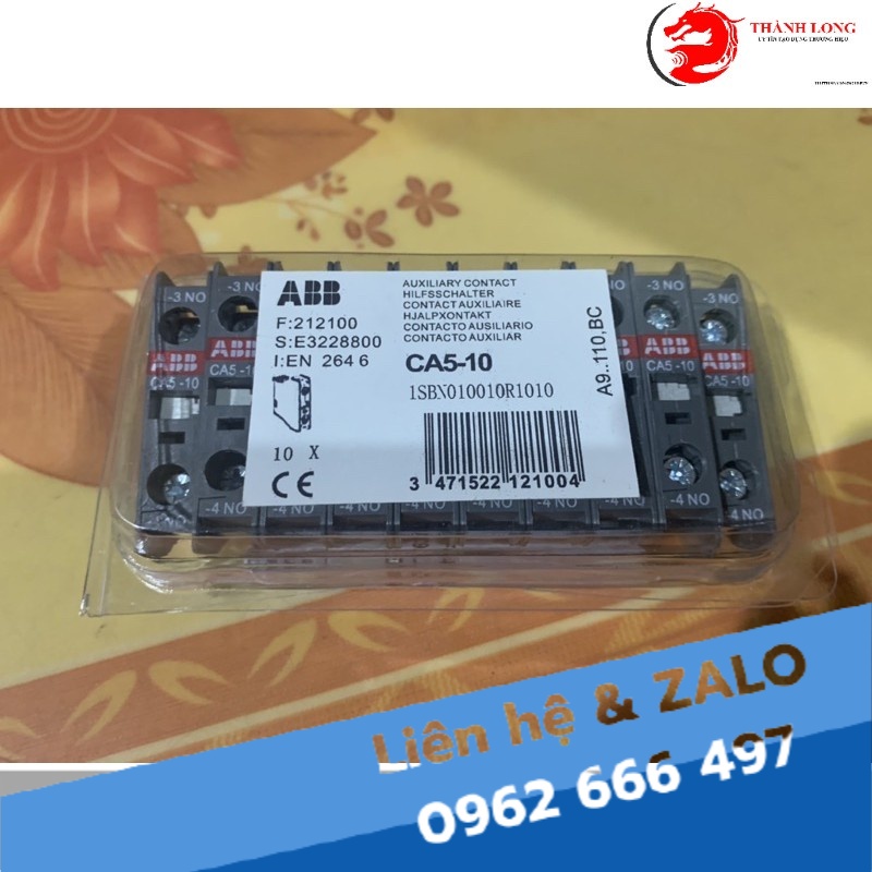 Tiếp điểm phụ ABB CA5-10, CA5-01 (10 cái/hộp)