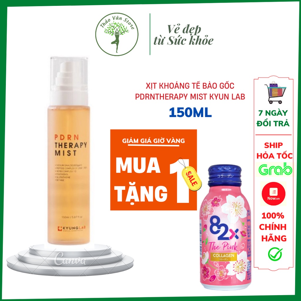 Xịt khoáng dưỡng ẩm KYUNG LAB PDRN THERAPY MIST 150ml chính hãng