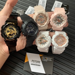 Đồng hồ nữ dây nhựa Baby-g Ba-110 chính hãng