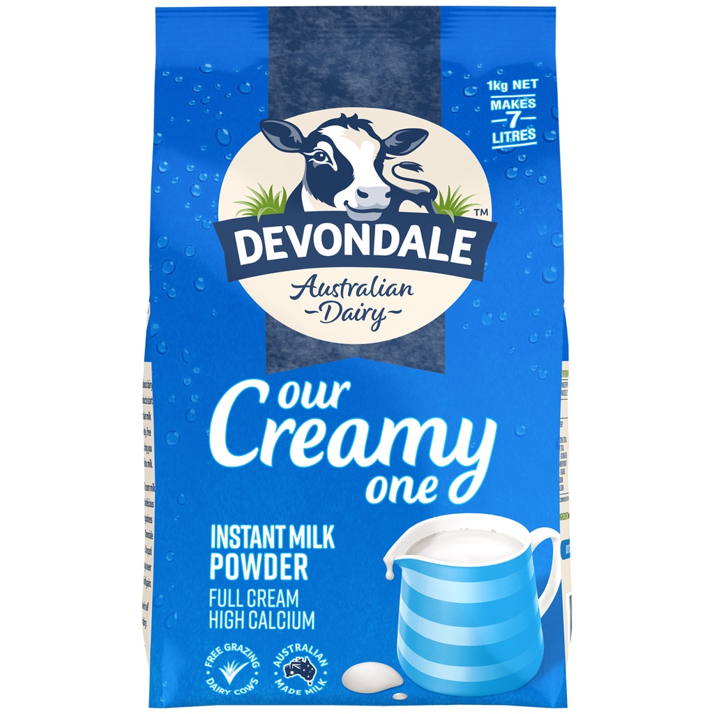 Sữa bột Devondale Úc 1kg