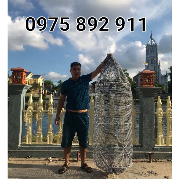 Túi rọng cá đi câu dành cho các cần thủ - lưới dù nhật siêu bền siêu chắc