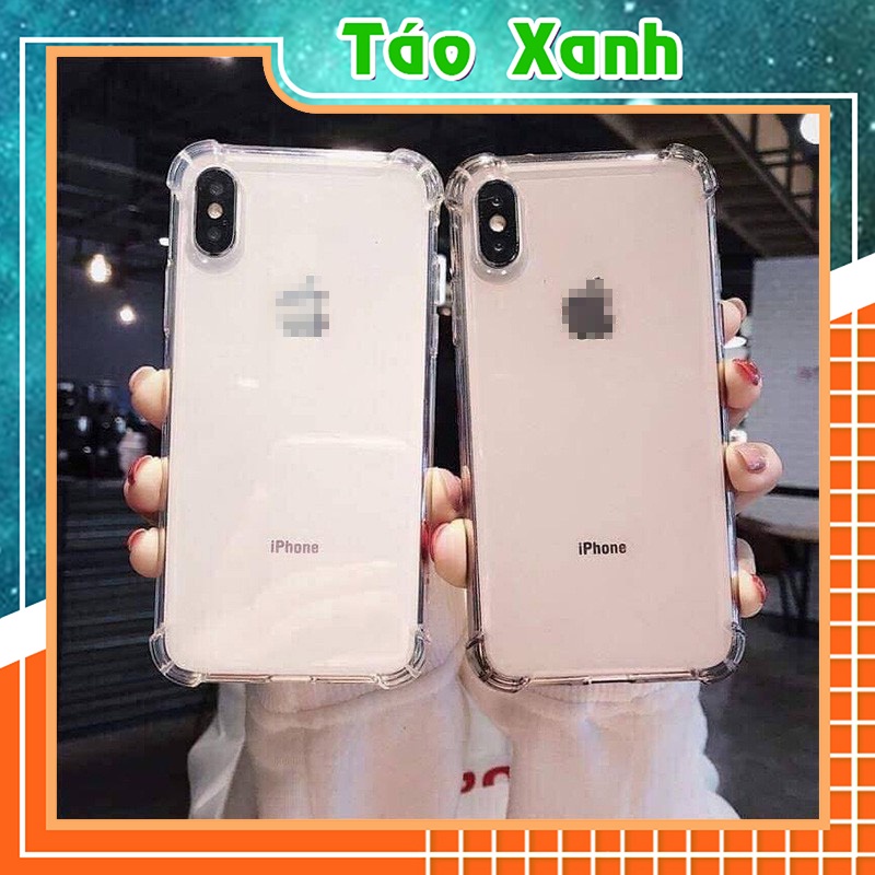 Ốp Lưng Iphone Silicon Dẻo Trong Chống Sốc Chống Bụi Bẩn Va Đập [C.Sốc]