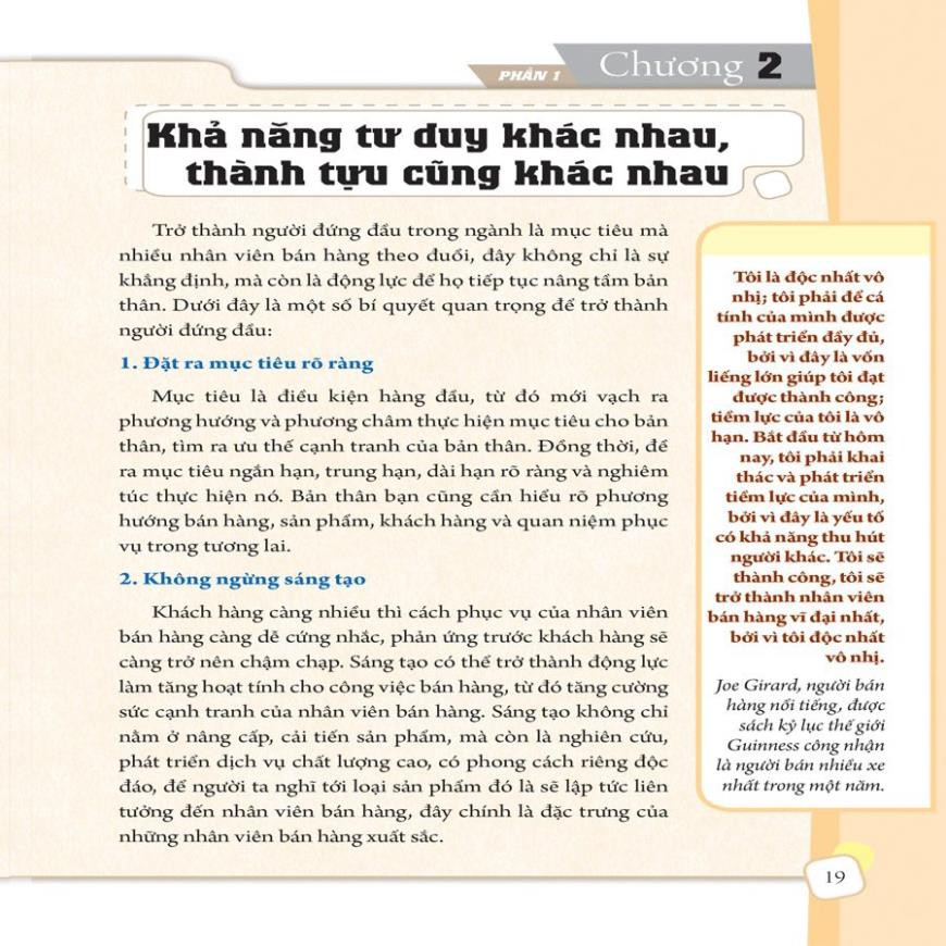 Sách: Top Sales - Công Thức Thành Công Của Người Bán Hàng Xuất Sắc [ Minh Long]