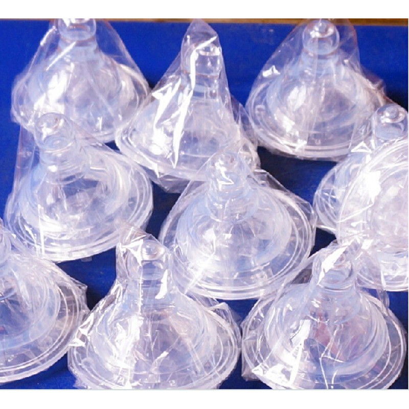 Bình Sữa Bằng Silicone Cho Bé Sơ Sinh