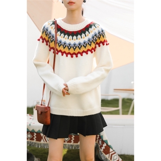 Áo Len Họa Tiết Hàn Quốc 697