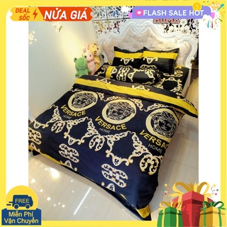 Ga Giường Bo Chun Đệm 1m4x2m-1m6x2m-màu đen