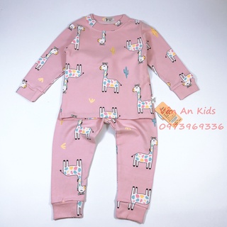 Bộ cotton thu đông hàng Quảng Châu dày dặn