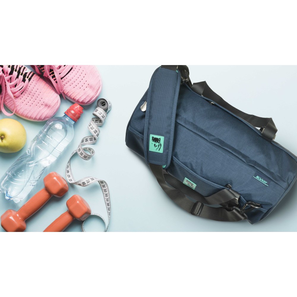 Túi tập gym Mikkor The Sporty Gymer Navy