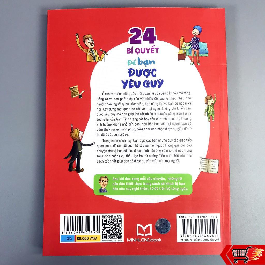 Sách - 24 Bí Quyết Để Bạn Được Yêu Quý + 24 Bí Quyết Dẫn Dắt Bạn Bước Tới Thành Công (Combo, lẻ tùy chọn)