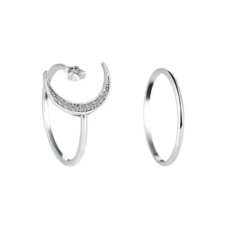 Set Nhẫn 2 Chiếc Mặt Trăng