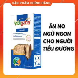 [GIÁ SỈ]Gạo Mầm Vibigaba Hạt Ngọc Trời Gói 1Kg - Gạo cho người tiểu đường, giảm cân - Date mới nhất thumbnail