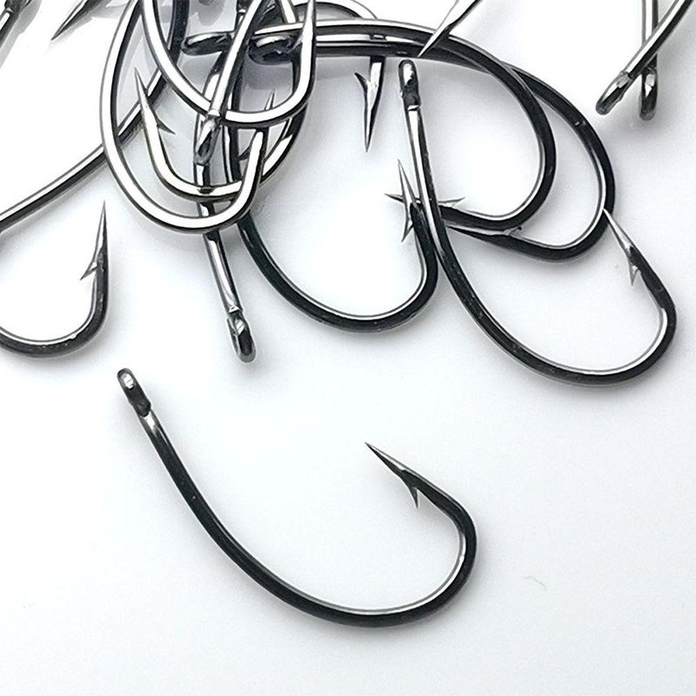 Dalton móc câu cá có gai câu cá biển đa năng fly sabiki rig hook ptfe tráng ruồi bằng thép không gỉ làm móc lưỡi câu phụ kiện câu cá móc gai dài
