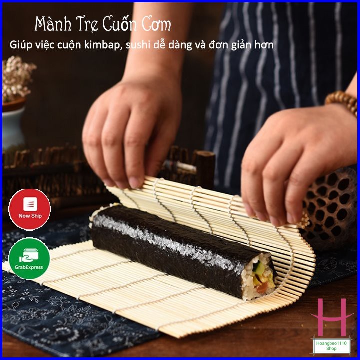 Mành Tre Để Cuộn Cơm Kimbap, Cuốn Sushi