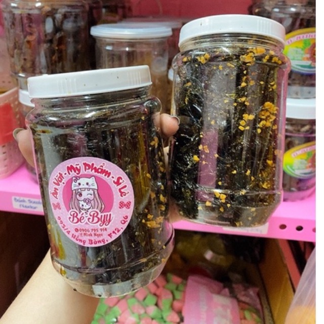 RONG BIỂN GIÒN TỎI 100G