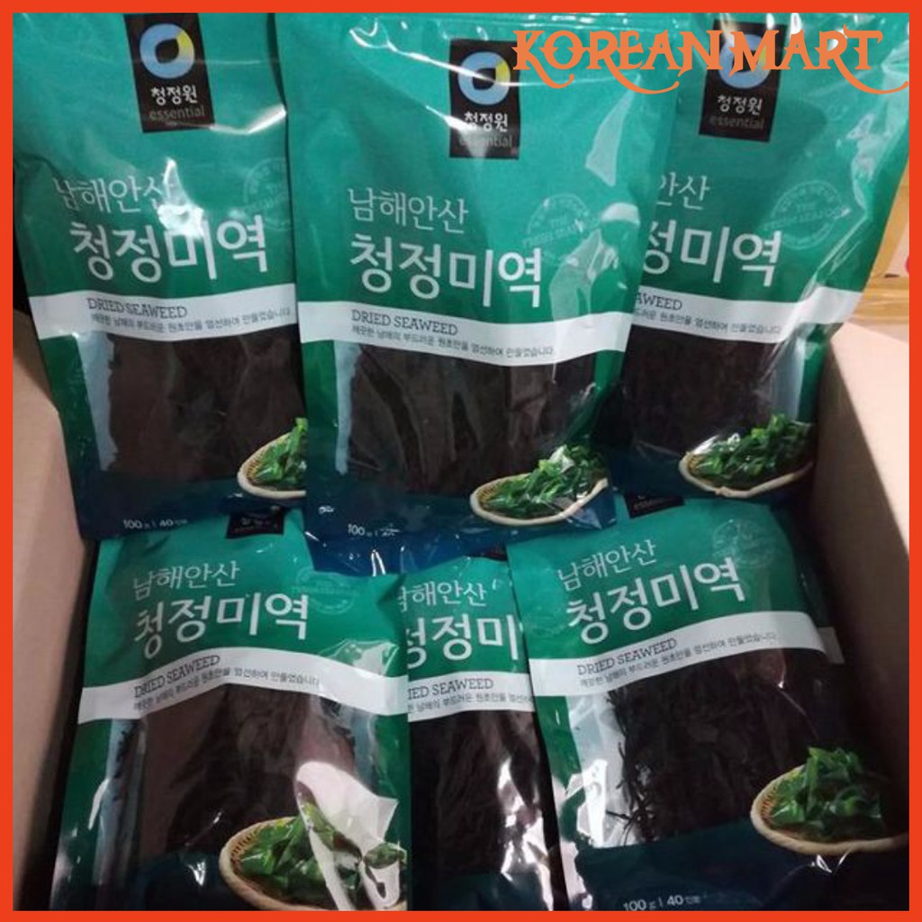 [KoreanMart] Rong biển khô nấu canh Hàn Quốc 200gr