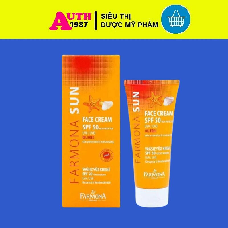 Kem Chống Nắng Farmona Sun Face Cream SPF50 Oil Free 50ml - Famona